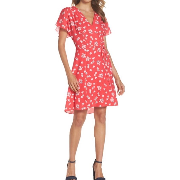 French Connection Dresses & Skirts - FRENCH CONNECTION floral wrap mini dress 2